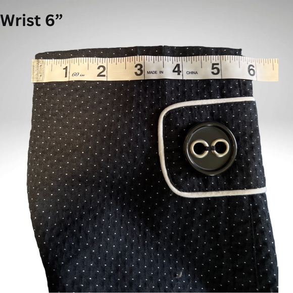 Liz Lange Maternity for Target Poke-A-Dot Black and White Jacket Size XL. - Picture 12 of 17